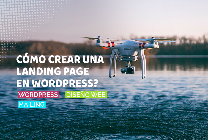 crear una Landing Page en WordPress