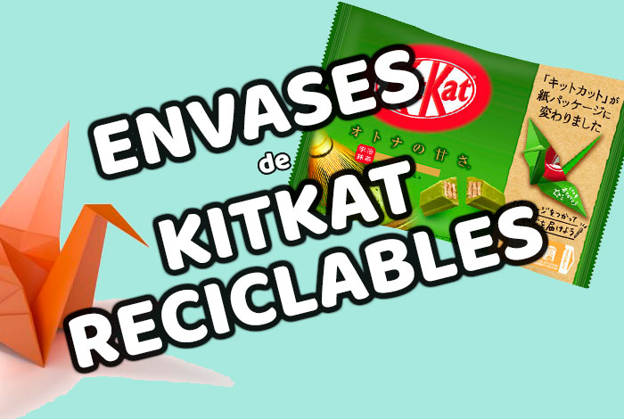 Envases de KitKat reciclables